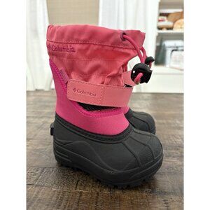 Columbia Toddler Pink Snow Boots Size 6
